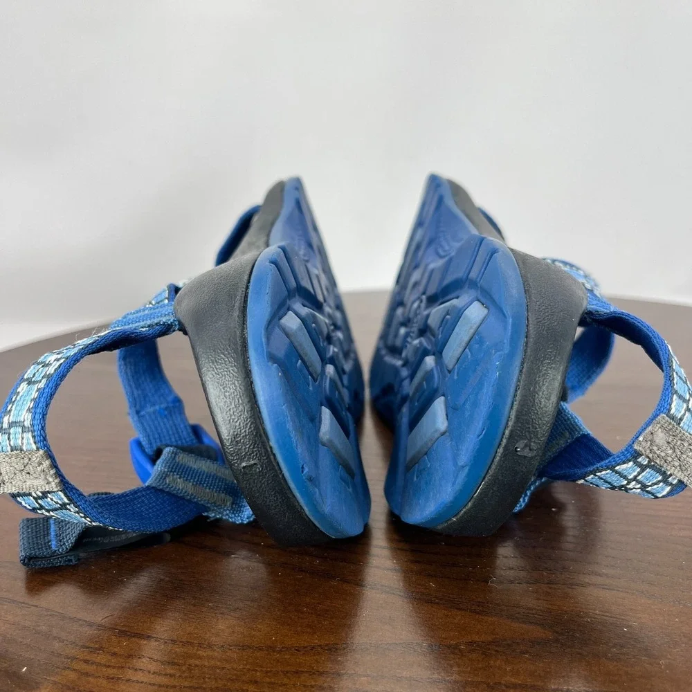 Chaco Z1 EcoTread Sandals Youth Kids 3 Blue Strappy Sport Hiking Outdoor J180061